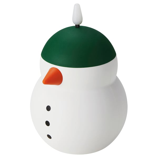 VINTERFINT LED ukrasna rasveta, na baterije/Sneško Belić, 14 cm
