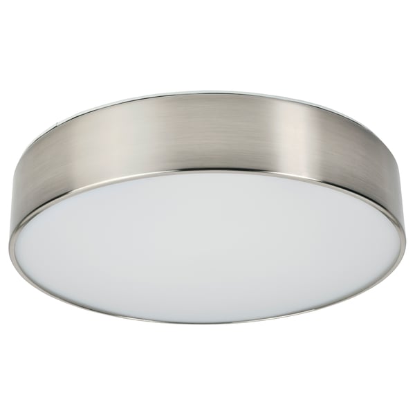 VIRRMO LED plafonjera, niklovano, 36 cm 800 lm