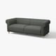 VISKAFORS Sofa trosed, Lejde/siva/zelena breza