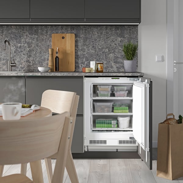 YTTERNÄS Zamrzivač, ispod radne ploče, IKEA 500 ugrađeno, 94 l