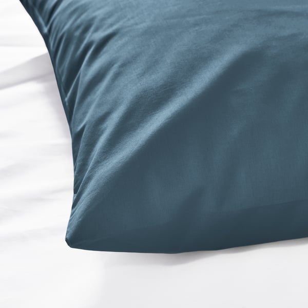 DVALA غطاء مخدة, أزرق, 50x80 سم