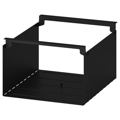 ENHET رف داخلي معلق, فحمي, ‎26x28x15 سم‏