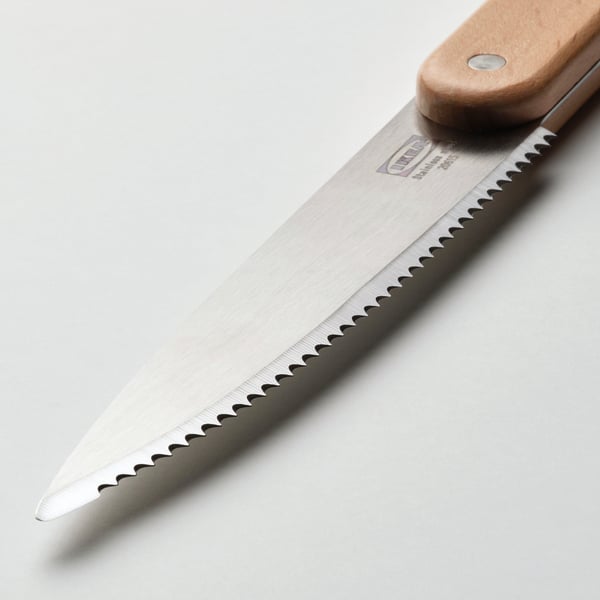 GRILLTIDER طقم أدوات شواء من 3 قطع, ستينلس ستيل/زان