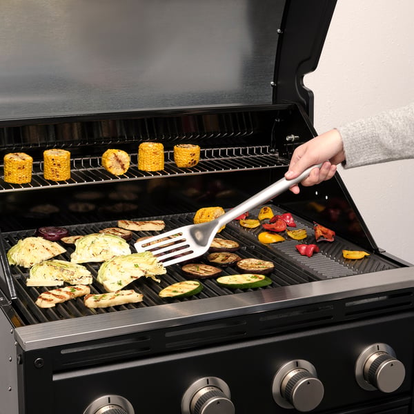 GRILLTIDER طقم أدوات شواء من 3 قطع, ستينلس ستيل