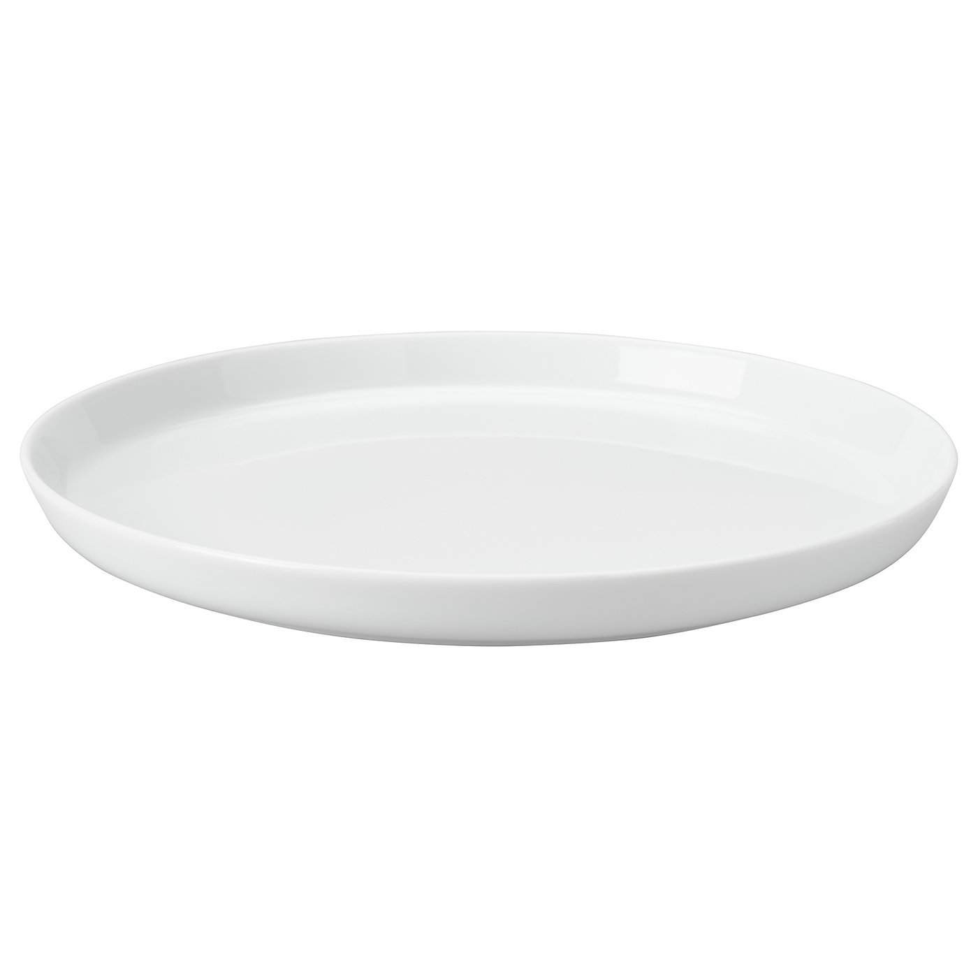 IKEA 365+ صحن, أبيض, 24 سم