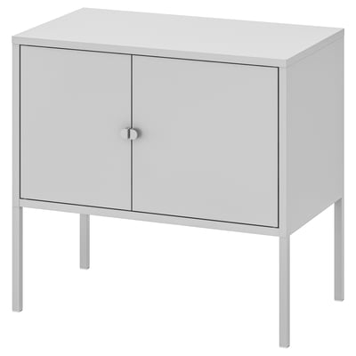 LIXHULT خزانة, معدن/رمادي, 60x35 سم