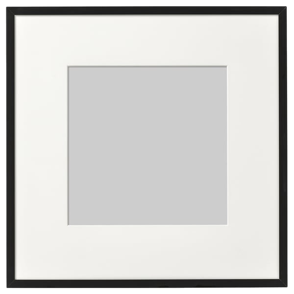 LOMVIKEN برواز, أسود, 32x32 سم