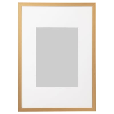 LOMVIKEN برواز, لون ذهبي, 21x30 سم