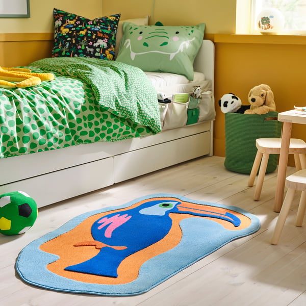 MÖJLIGHET جيب سرير, بيج, ‎75x27 سم‏