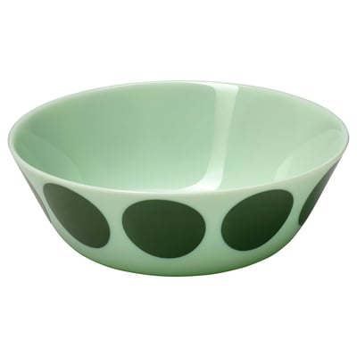 OFTAST سلطانية., أخضر فاتح أخضر/نقش دائرة, 15 سم