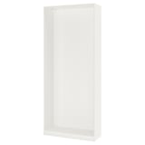 PAX هيكل دولاب ملابس, أبيض, 100x35x236 سم