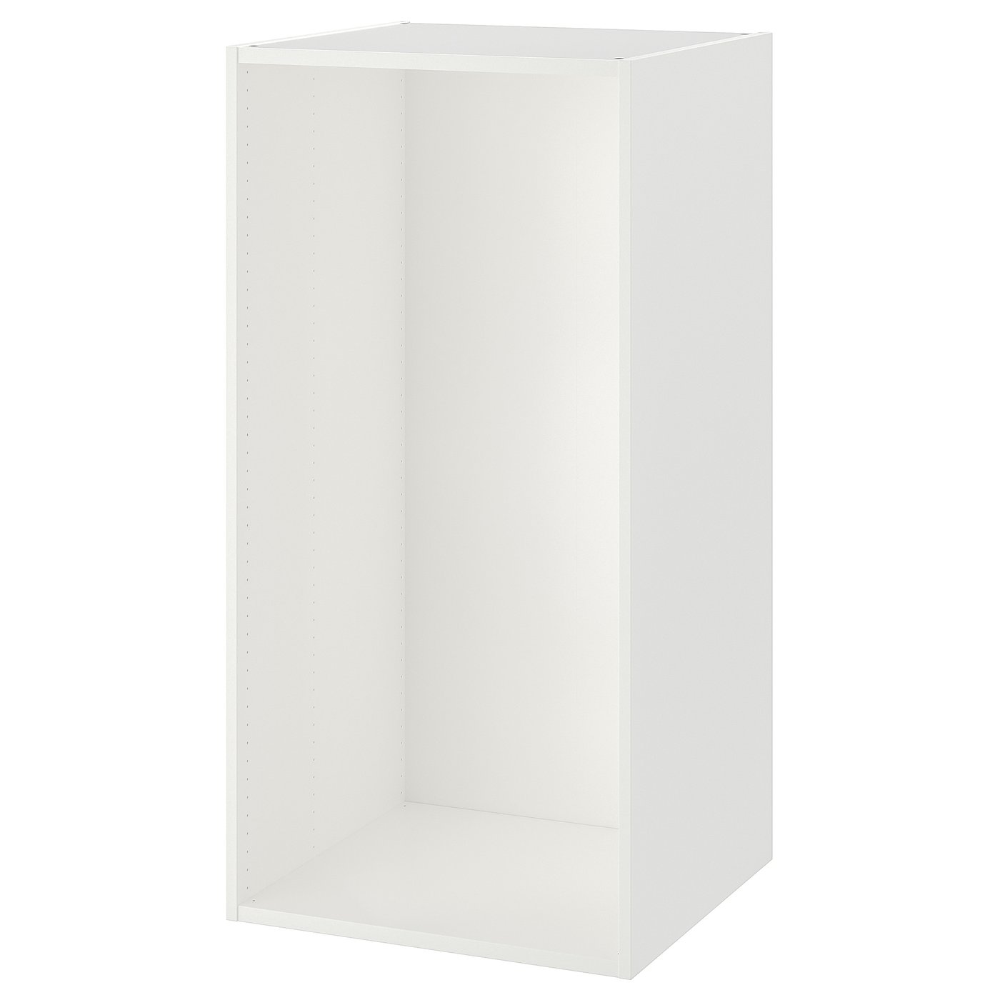 PLATSA هيكل, أبيض, ‎60x55x120 سم‏