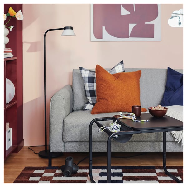 SALTMYRAN كنبة بمقعدين, Öreryd رمادي-بيج