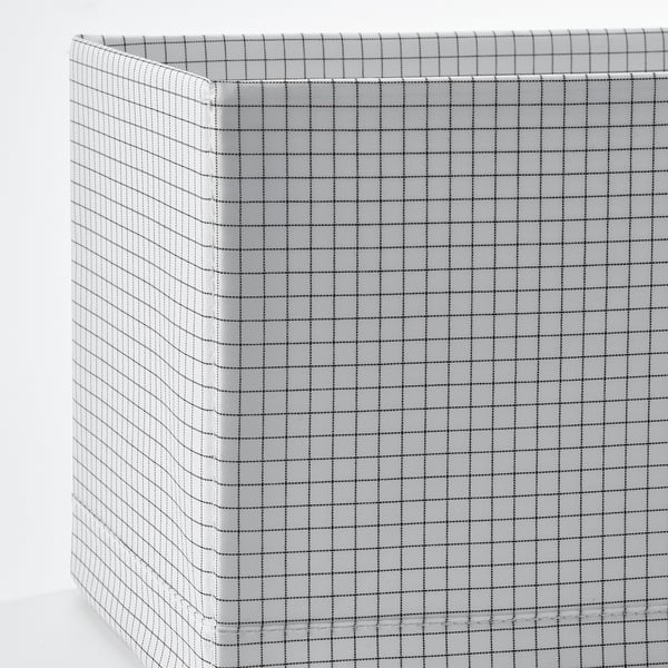 STUK صندوق بحجيرات, أبيض/أسود, 17x51x18 سم
