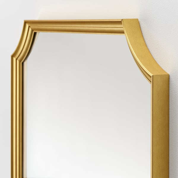 SVANSELE مرآة, لون ذهبي, 73x158 سم