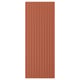 TERRSJÖ لوح غطاء, أحمر-بني نقش مموج, ‎39x101 سم‏