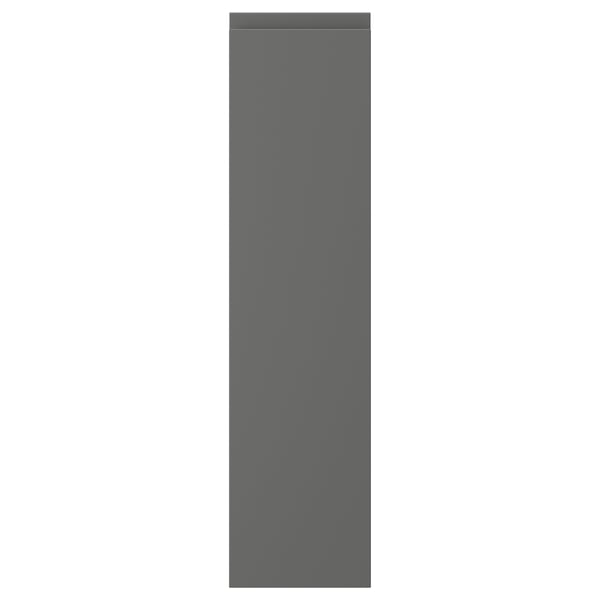 VOXTORP باب, رمادي غامق, 20x80 سم