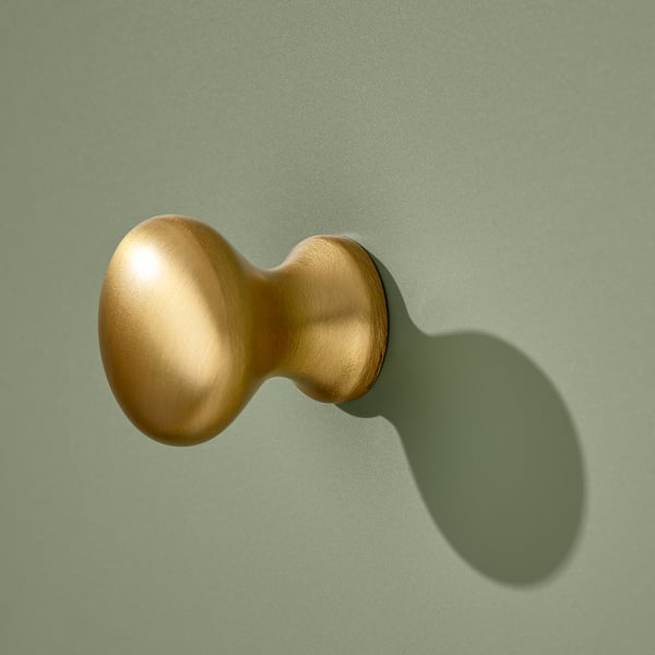 ENERYDA Knob, brass-colour, 20 mm