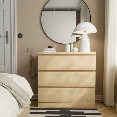 VINDKRAFT Table lamp, white moulded paper pulp, 46 cm