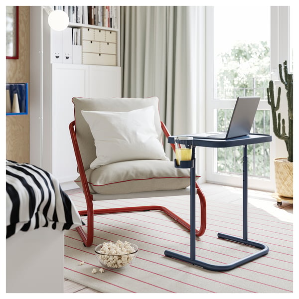 BJÖRKÅSEN Laptop stand, blue