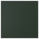 HAVSTORP cabinet, deep green, square, smooth surface.