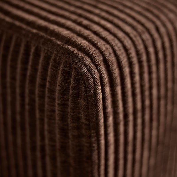 Close-up of JÄTTEBO sofas plush, textured fabric, showcasing its high-quality, comfortable design.