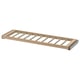 KOMPLEMENT trouser hanger - light wood, steel frame, slatted design - easy pull, soft close.