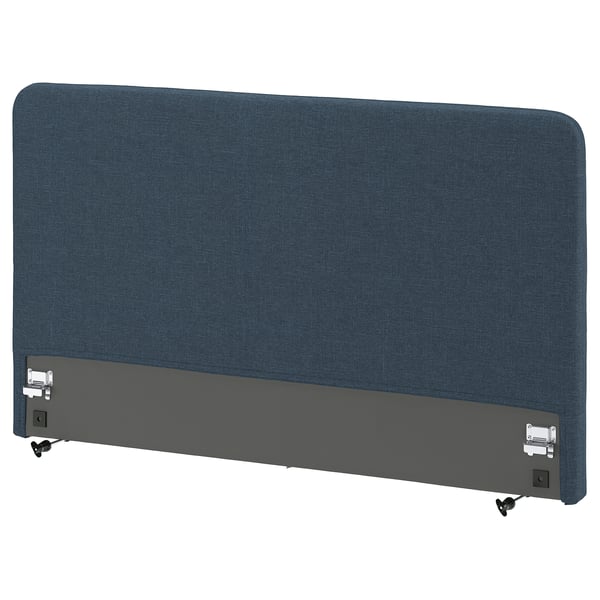 LJUSFJÄLLET Headboard, Kilanda dark blue, 160 cm
