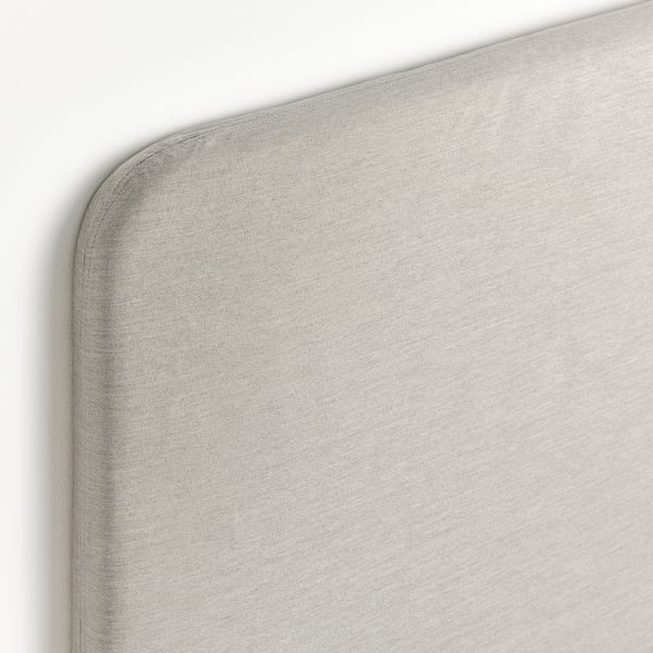 LJUSFJÄLLET Headboard, Knisa light beige, 180 cm