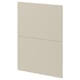 METOD kitchen panel: beige, square, smooth, modern design.