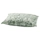RODGERSIA green paisley pillowcase, rectangular with intricate floral design, soft cotton-viscose blend.