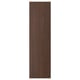 Dark brown wood panel, rectangular, sleek design. Made from oak veneer with modern, minimalist finish.