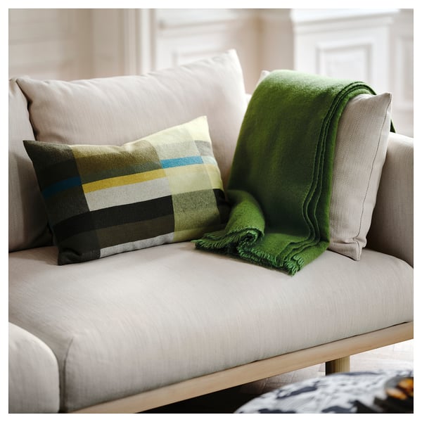 STOCKHOLM 2025 Throw, green, 150x200 cm
