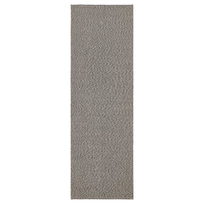 TIPHEDE: rectangle cotton rug. Neutral colours. Textured design.