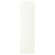 VALLSTENA: white cabinet door, smooth surface, upright rectangle, modern minimalist design, 25-year guarantee.