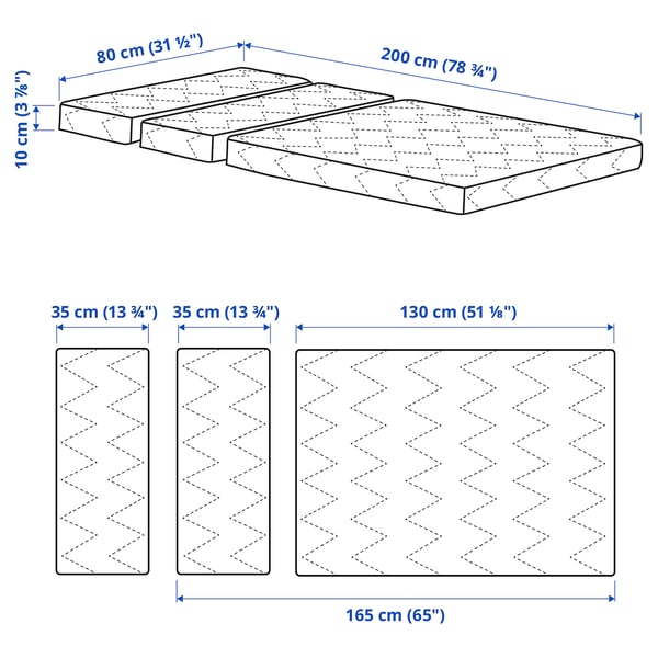 Illustration with measurements for the product: VIMSIG.