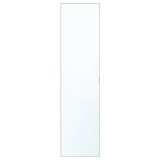 ÅHEIM spegeldörr, reflekterande yta i full längd med anodiserad aluminiumram, tillför utrymme och ljus, perfekt för korridorer eller små rum.