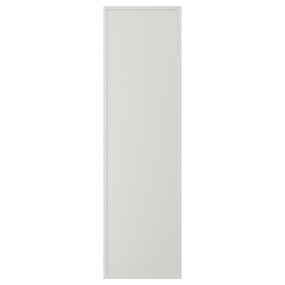 ASPUDDEN Dörr, ljusgrå, 40x140 cm