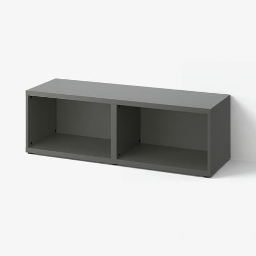 BESTÅ Stomme, mörkgrå, 120x40x38 cm