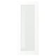 Vit ENKÖPING skåplucka med glascentrum, elegant modern design.