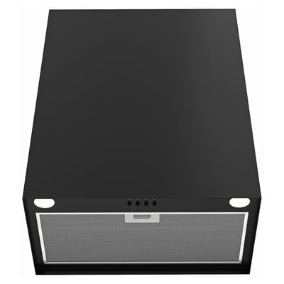 FIVELSBO Väggmonterad köksfläkt, IKEA 300 svart, 56 cm