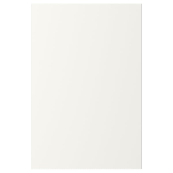 FONNES vit dörr för platsa, plast och spånskiva, rektangulär, enkel design.