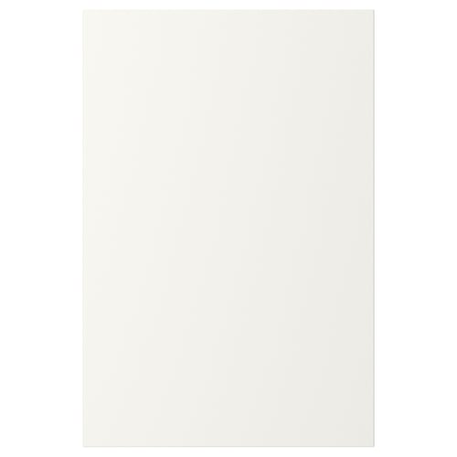 FONNES vit dörr för platsa, plast och spånskiva, rektangulär, enkel design.