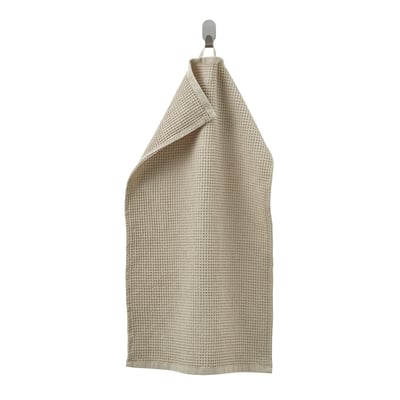 GULLDYNA, beige våffelhandduk, hängande på kroken, 100% bomull, rektangulär.