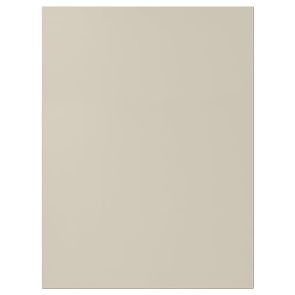 Beige HAVSTORP köksskåp, slätt, rektangulär, modern stil.