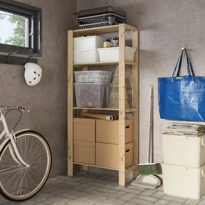 HEJNE 1 sektion, med ändskydd/barrträ, 78x31x172 cm