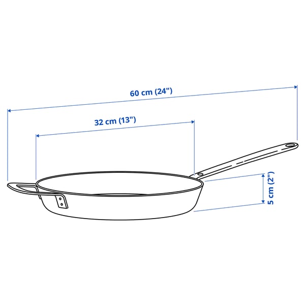 Illustration med mått för produkten: HEMKOMST.
