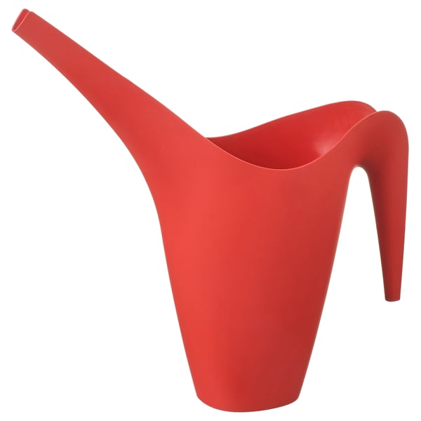 IKEA PS 2002 Vattenkanna, klarröd, 1.2 l