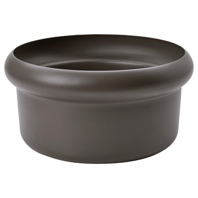 MÅBÄRSBUSKE Kruka, utomhus mörkbeige, 44 cm