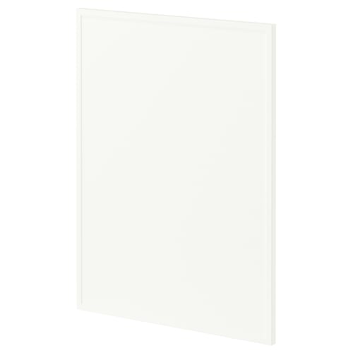 METOD 1 front för diskmaskin, Aspudden matt vit, 60 cm